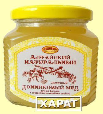 Купить мед в барнауле. Мед Алтайский донниковый. Мёд донниковый. Натуральный Алтайский мёд. Мед медовый край цветочный горный.